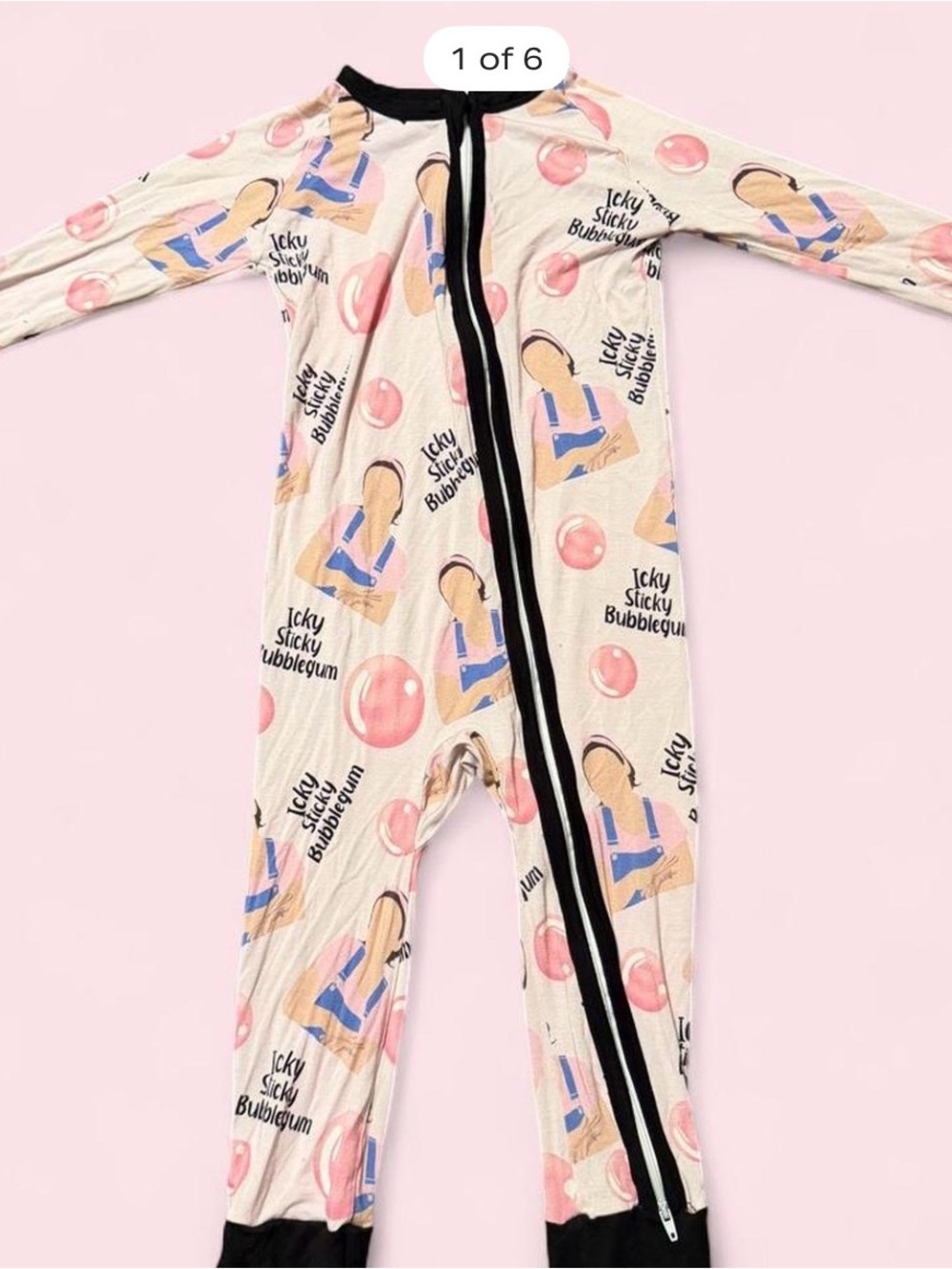 Miss Rachel Pajamas Stretchy Soft Bamboo Material Dual Zip 18-24 Months